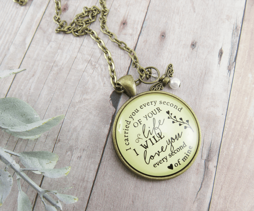 I Carried You Necklace (miscarriage memorial) - Soul Happy