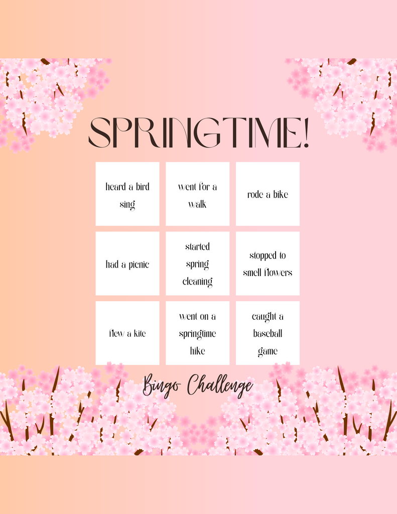 Spring Bingo Challenge - Soul Happy