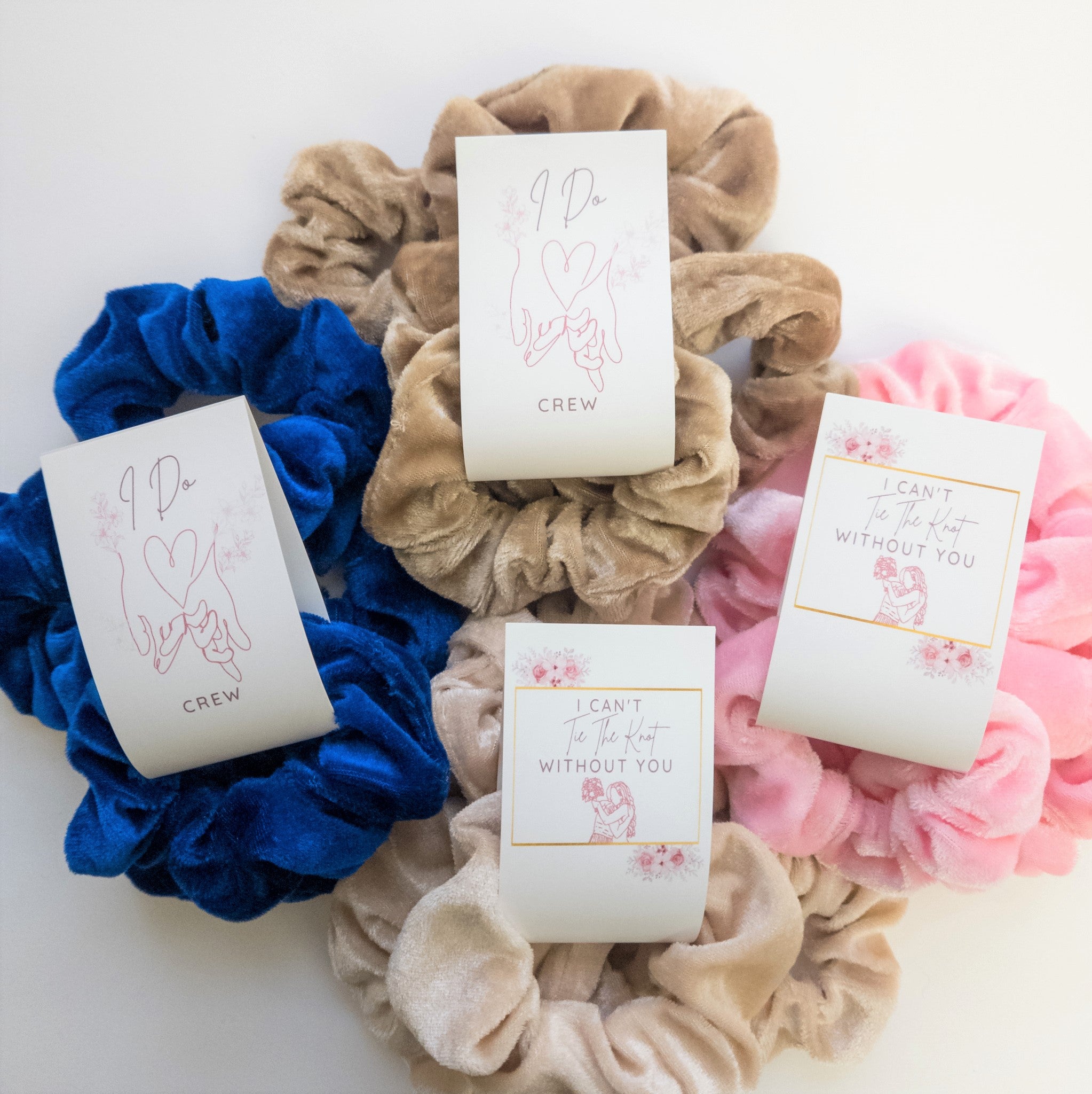 Bridal Party Scrunchie Gifts