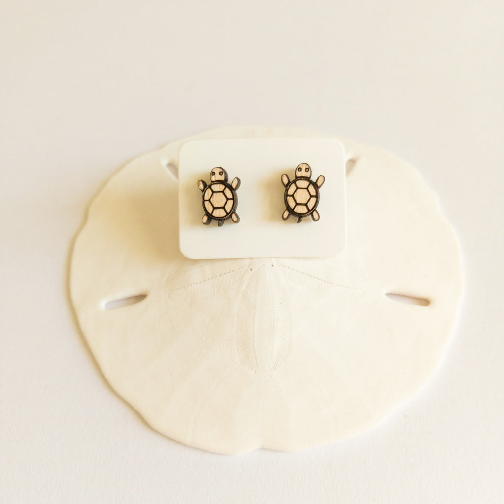 Turtle Stud Earrings - Soul Happy